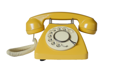 old telephone, dial phone, png, no background