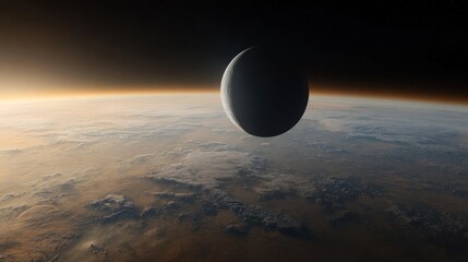 Planet and Earth View