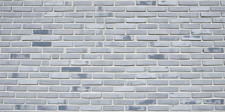 Fototapeta Background of gray brick wall. Brickwall texture. Urban pattern  