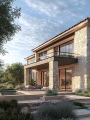 Beautiful Arizona Home Exterior, Luxury Style Home