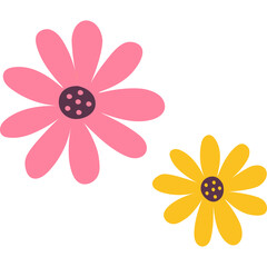 Hand Drawn Spring Flower