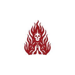 Burning Lady Death Logo