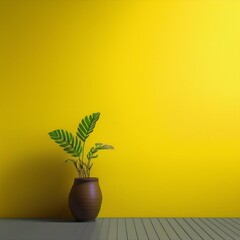 다양한 노란색 패턴의 배경 이미지(Background image with various yellow patterns)