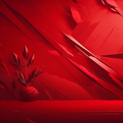 다양한 빨간색 패턴의 배경 이미지 (Background image with various red patterns)