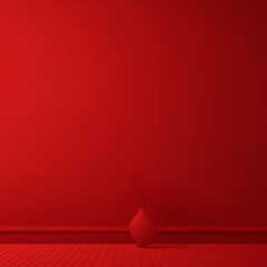 다양한 빨간색 패턴의 배경 이미지 (Background image with various red patterns)