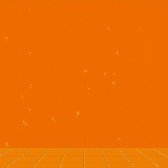 다양한 주황색 패턴의 배경 이미지(Background image with various orange patterns)