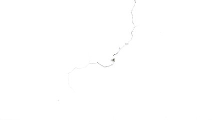 Close-Up of Peeling White Paint on Wall Surface Exhibiting Cracks and Textured Wear