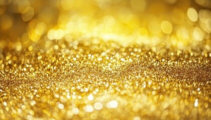 Golden Sparkle Background.