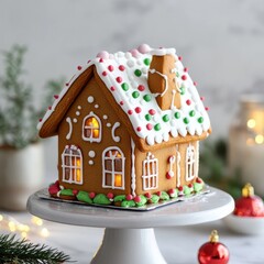 Festive Gingerbread House\Holiday Cookie Creation