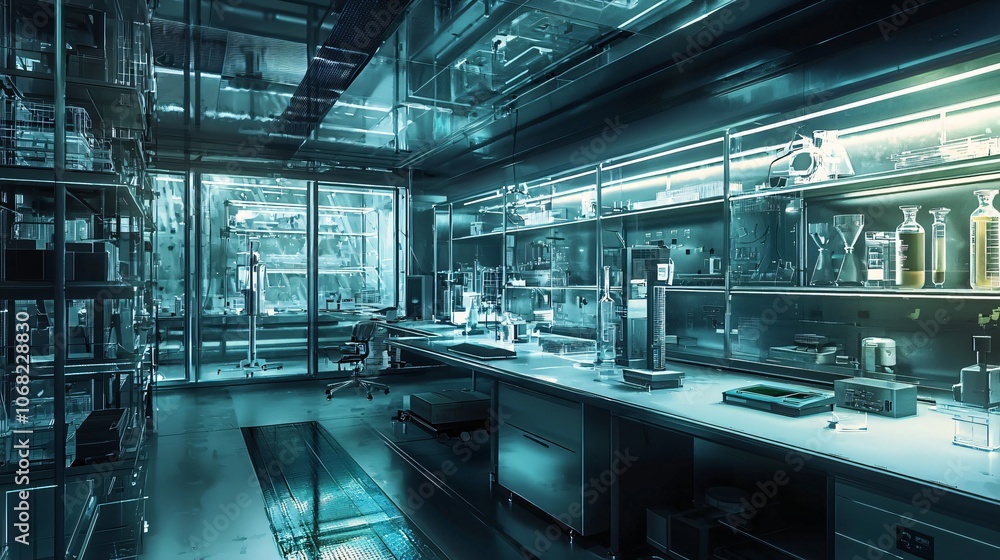 Aufkleber explore innovative laboratory design for cutting-edge immune system research facilities to enhance s