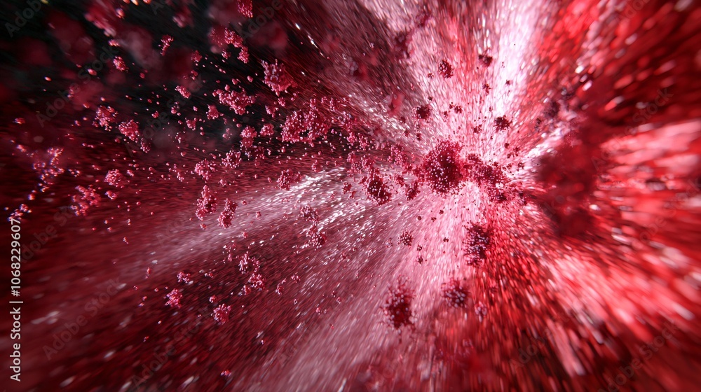 Poster Visualizing infection spread patterns with dynamic particle systems for enhanced understanding of contagion dynamics