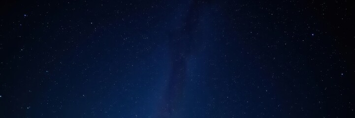 Fototapeta premium starry night sky filled with countless stars shining brightly, dark, natural