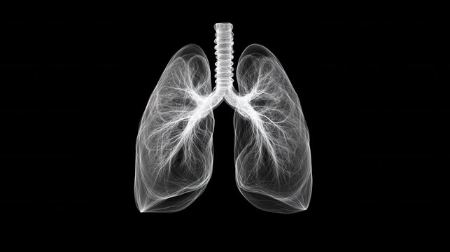 Explore the intricate structure and function of human lungs through advanced imaging techniques