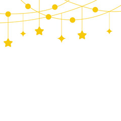 New Year Sparkle Star Decoration