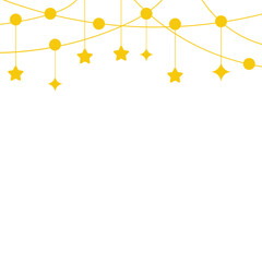 New Year Sparkle Star Decoration