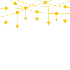 New Year Sparkle Star Decoration