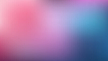 Fototapeta premium Abstract Blurred Pink Blue Gradient Background