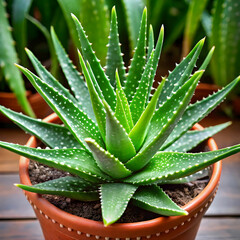 Fototapeta premium aloe Vera plant