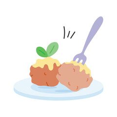 Juicy meatballs, perfect as a side or main dish