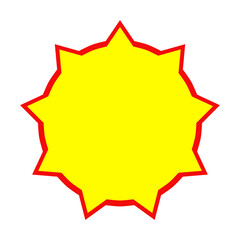 Price sticker, sale or discount sticker, Special offer price tag. starburst promotional badge, shopping labels