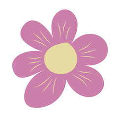 Hand Drawn Spring Flower