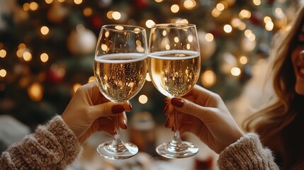 Cheers to Celebration with Sparkling Wine and Friends