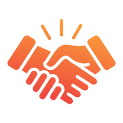 Obraz premium Handshake Icon