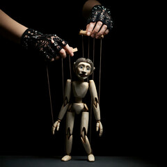 A puppet is no different from a person who is ignorant and cannot help himself.