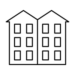 Simple Flat Apartment Icon