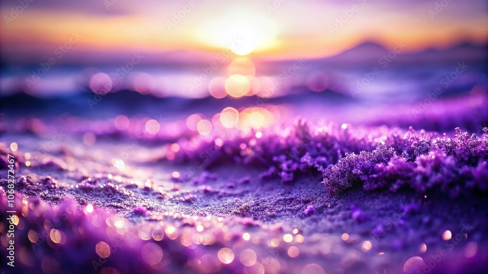 Poster captivating digital gradient smooth textured purple background with tilt-shift photography for stunn