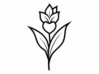 A Beautiful silhouette art vector design