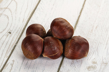 Tasty delicous brown natural Chestnut