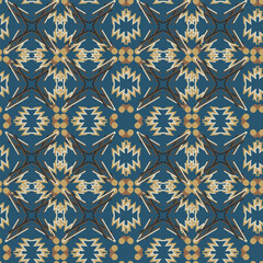 Abstract shapes geometric motif basic pattern. Modern fabric design textile swatch all over print block. 