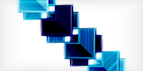 Arrow symbols created with 3d effects and line texture geometric abstract background