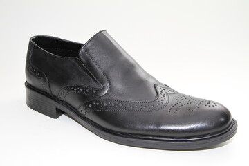 Men's shoe models side shots unbranded