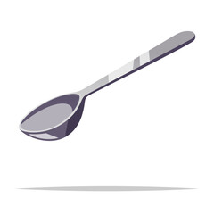 Coffee measure scoop vector isolated illustration