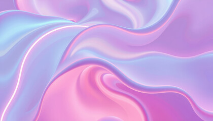 mesmerizing blend of soft pastel colors creates fluid, dreamy background. gentle waves of pink and blue evoke sense of calm and tranquility, perfect for various design projects