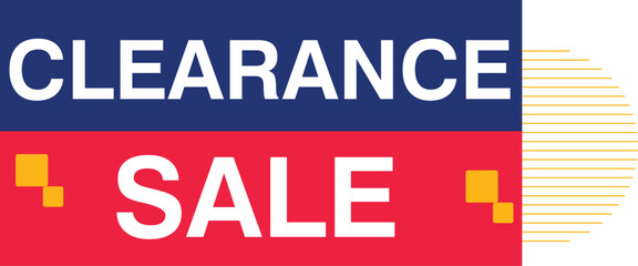 Fototapeta premium Special offer Clearance sale banner template tag discount deal discount new promotion advertisement 
