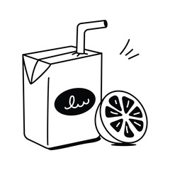 Freshly squeezed orange juice, refreshing and full of vitamins