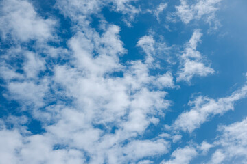 青空と雲　秋の空