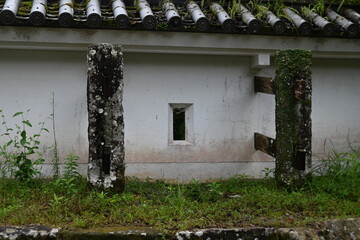 宮崎県　飫肥城の城内の風景