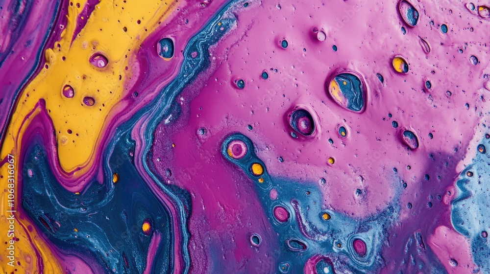Poster abstract colorful fluid patterns for backgrounds
