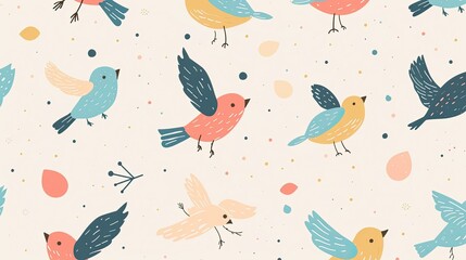 Abstract seamless pattern