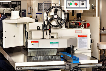 Precision machining equipment with detailed controls set in a modern workshop environment