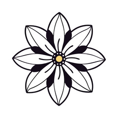 illustration of a flower