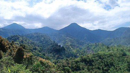 mountains with beautiful views