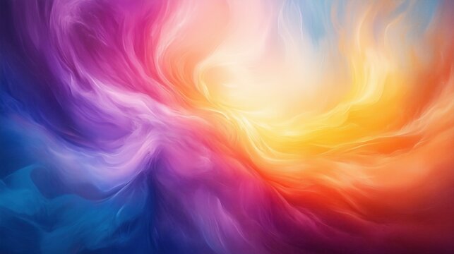 Vibrant Abstract Harmony in Color