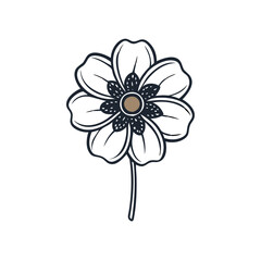 illustration of a flower