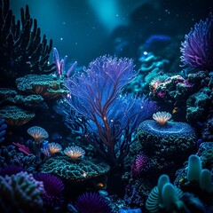 Obraz premium coral reef in the sea