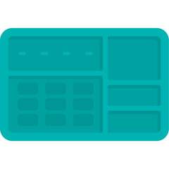 Dental Tools Tray Icon